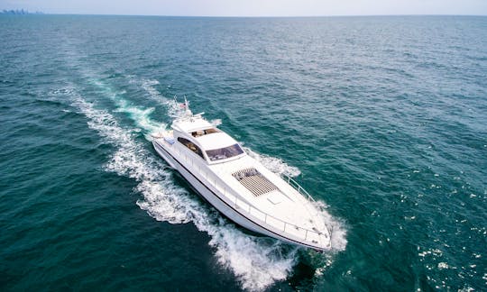 80ft Leopard Luxury Sport Yacht Charter in Miami Beach