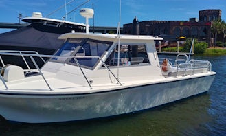 Island Hopper 30ft Motor Yacht for Large Groups in Charleston!!