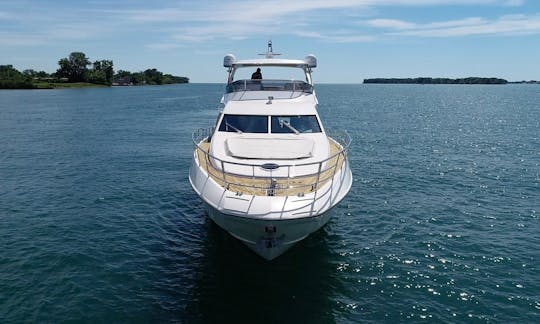 "Lupo 2" 70' Azimut FlyBridge for Charter in Sunny Isles Beach