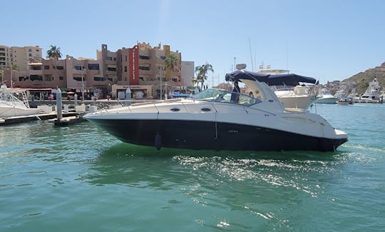 Yate Sea Ray Sundancer de 37 pies para alquilar en Cabo San Lucas, Baja California Sur