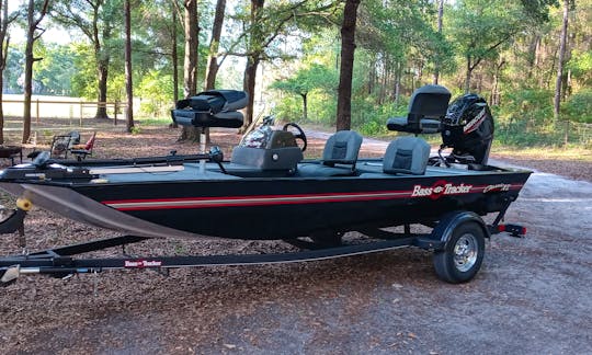 Bass Tracker Fishing for 3 people in Brooksville, Florida