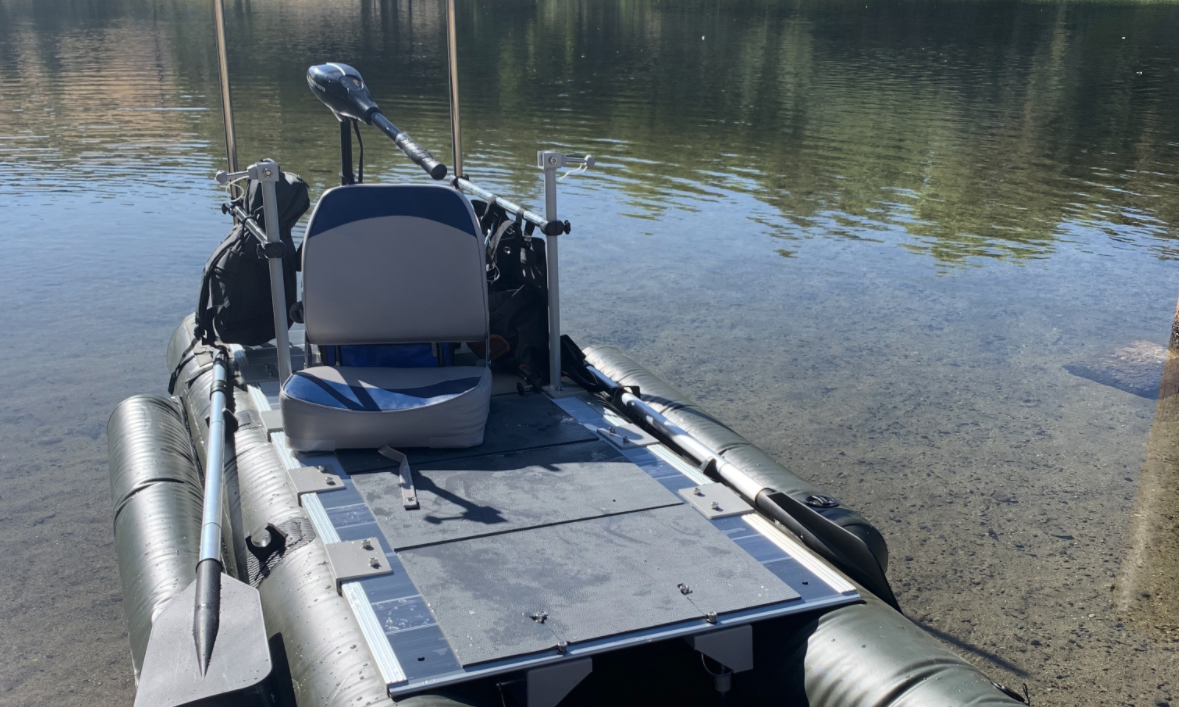 Get where others can't! Portable Electric Fishing Boat