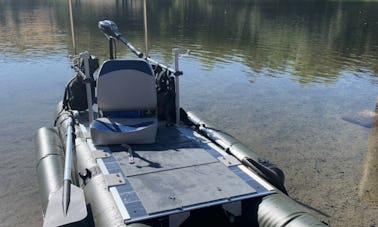 Get where others can’t! Portable Electric Fishing Boat