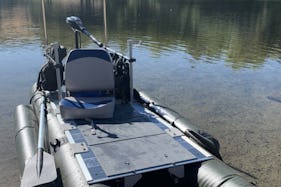 Get where others can’t! Portable Electric Fishing Boat