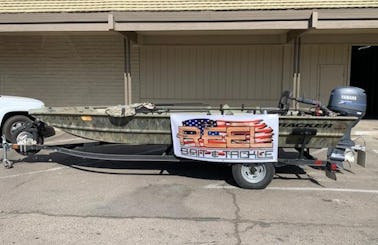 2018 Tracker Custom Jon Boat with 50hp Motor in Rio Linda, California