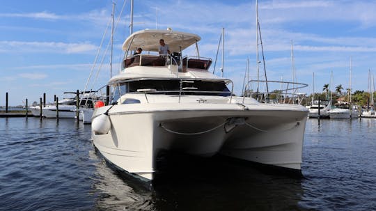 44ft Aquila "A Lil Bit Nauti" Yacht Charter in Palmetto, FL