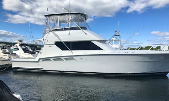 Hatteras 50ft Motor Yacht for Cruise or Sightseeing in Boothbay Harbor