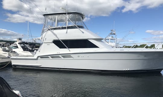 Hatteras 50ft Motor Yacht for Cruise or Sightseeing in Boothbay Harbor, Maine