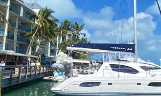 Leopard 44 Luxury Catamaran Charter in Florida Keys