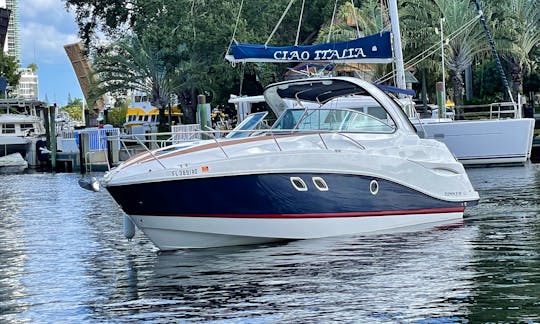 Rinker 35ft Private Sport Yacht Charter in Ft Lauderdale!