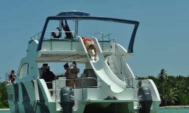 Catamaran Party and Snokeling