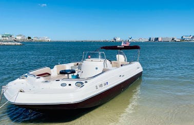 Hurricane 23ft Deckboat for Private Charters in Ocean City