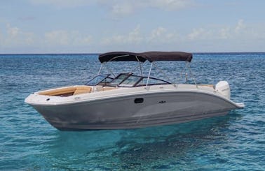 SEA RAY SDX 28’ 2021 Deck Boat for 10 passengers CANCUN - ISLA MUJERES