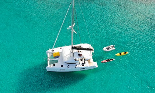 2022 S/Y HeyBlue Lagoon 42 in Paros, Cyclades for up to 10 guests!