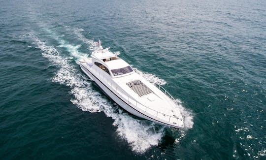 ''Liberty'' Leopard Luxury Sport Motor Yacht Rental in Miami Beach, Florida