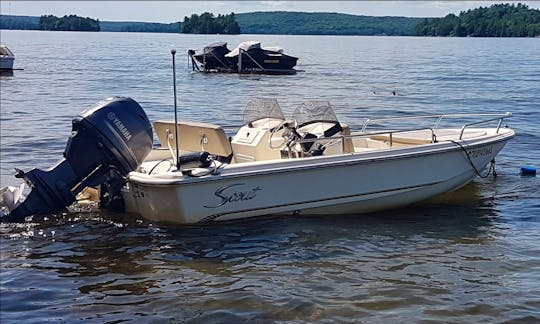 16ft Scout Bass Boat for rent on Lake of Bays