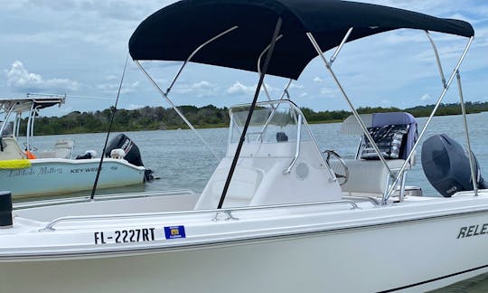 As clean as a boating experience can get! This pristine condition center console boat is ready for up to 6 guests to party all day on the water!