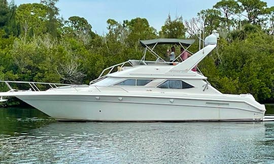''High Heels'' Sea Ray 440 eb Motor Yacht Rental in Merritt Island, Florida