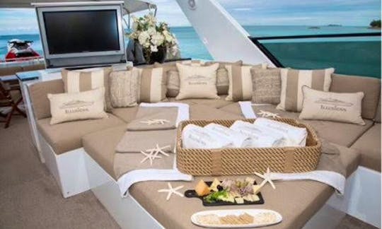 110’ Versilcraft with Slide and Jacuzzi with Pickup in Tulum
