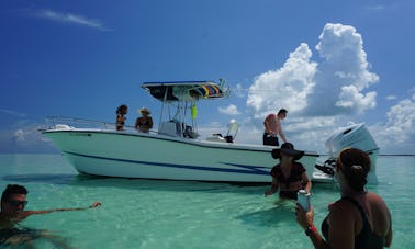 Croisière de 2 heures au coucher du soleil à Key West - Console centrale Hydrasport de 25 pieds