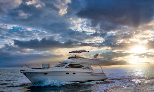 Charter 50ft Seamaster Luxury Yacht in Dubai for up to 19 persons
