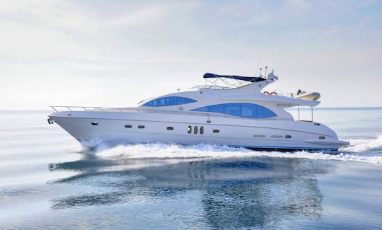EXCLUSIVE MOTORYACHT MAJESTY 88 FOR RENT IN DUBAI