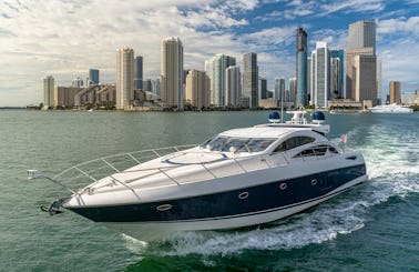 Luxury Sunseeker Predator 75' Mega Yacht in Nassau Bahamas