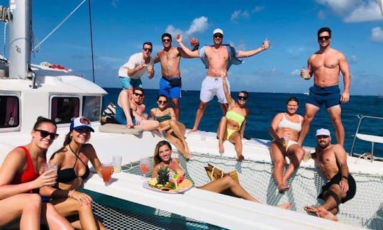 Visit Isla Pasión in 45ft Lagoon Catamarán tour. (Shared tour)