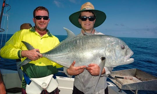 50' Fly Bridge Sport Fisherman for Daily Cruise or Fishing Charter in Queensland