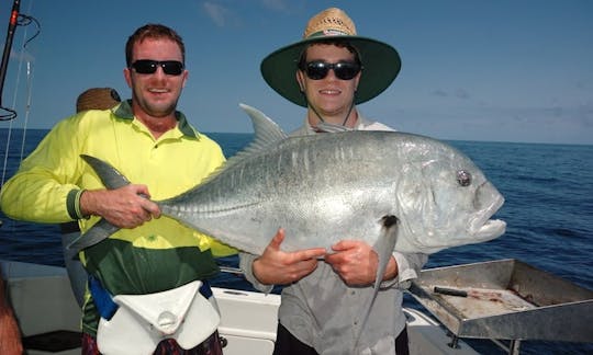 50' Fly Bridge Sport Fisherman for Daily Cruise or Fishing Charter in Queensland