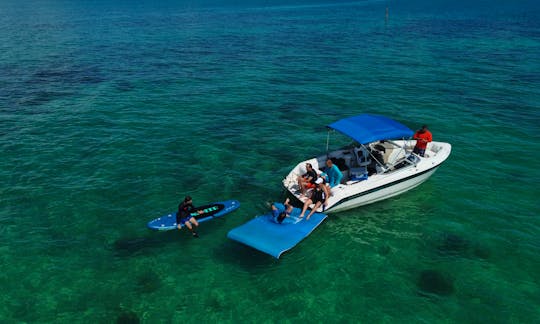 Discover Elliot Key & Boca Chita Aboard 23' Regal Deckboat!!