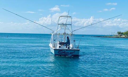 Fishing boat in Bayahibe Dominican Republic!!