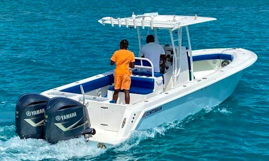 Contender Twin fishing or snorkeling - Charter  Nassau Bahamas