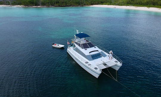 Luxury Jeantot 42' Power Catamaran Charter in Stuart