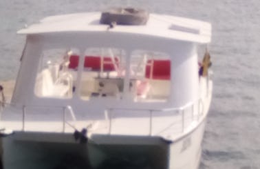 Catamaran Boat Rental for Snorkeling Trip in Montego Bay