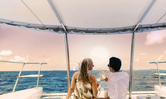 Romantic Sunset Cruise on Y-Knot in Seychelles