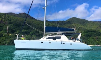S.Y. Sarah 45' Sailing Catamaran for rent in Seychelles