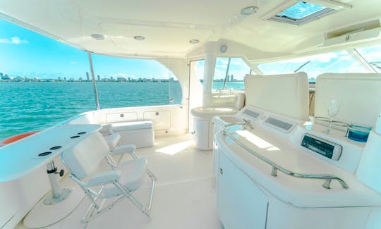 Sea Ray Motor Yacht 50ft for Daily Charter in Miami