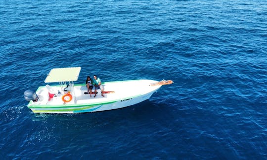 Private 26' Panga boat in Cabo San Lucas