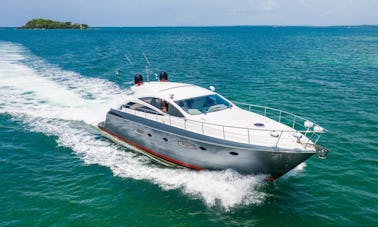 Deal of the Week! Pershing 56 Motor Yacht for Rent in Cartagena, Colombia.