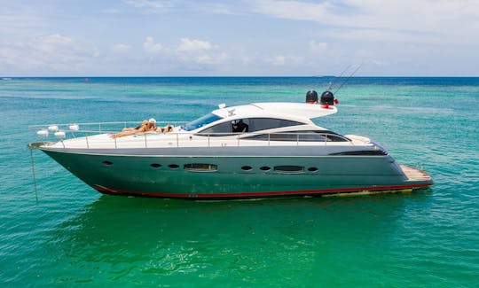 Deal of the Week! Pershing 56 Motor Yacht for Rent in Cartagena, Colombia.