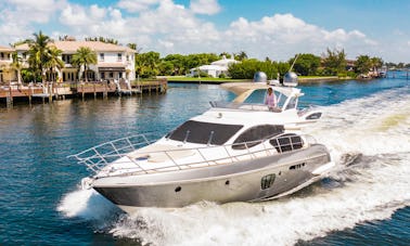 Location d'un méga-yacht AZIMUT de 57 pieds à Miami Beach ! 🛥