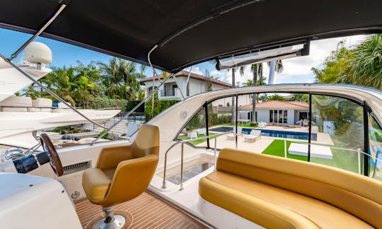 45' Meridian Spectacular Flybridge! 🛥  Fantastic Boat in Miami, Florida!!