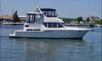 Classic Carver 43ft Motor Yacht Tours for up to 10 people in Portland
