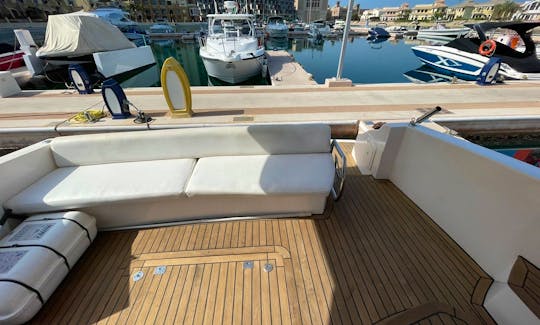 Luxurious Majesty 48ft yacht in Dubai for cruising