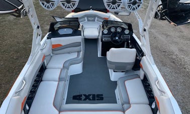 Stunning Axis A-22 Surf Boat. Fun captain and fuel included. Mega sound system!