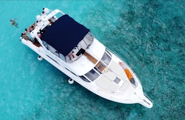 Sunseeker 47ft Luxury Yacht for Charter in Quintana Roo