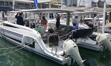 Journée complète à bord du catamaran à moteur de luxe MV Hydra