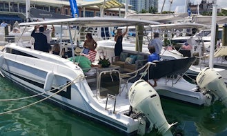 Brand New Yacht! Full Day Aboard MV Hydra Luxury Power Catamaran