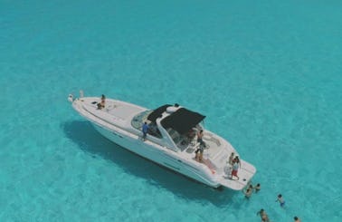 Charter this amazing Sea Ray 60 ft Yacht in CANCUN for up to20 guests   FREE JETSKI seadoo